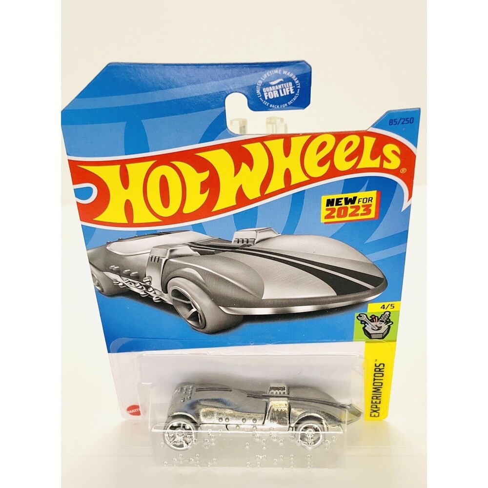 2023 Hot Wheels Braille Racer Twin Mill-Silver-ERROR SIDEWAYS ON CARD RARE